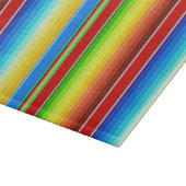 鮮やかなメキシコ総括的で伝統的なスペイン語Serape カッティングボード (角)