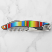 鮮やかなメキシコ総括的で伝統的なスペイン語Serape ソムリエナイフ (裏面)