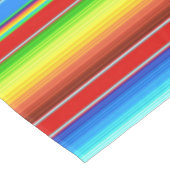 鮮やかなメキシコ総括的で伝統的なスペイン語Serape テーブルクロス (アングル)