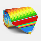 鮮やかなメキシコ総括的で伝統的なスペイン語Serape ネクタイ (ロール)