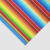 鮮やかなメキシコ総括的で伝統的なスペイン語Serape 薄葉紙 (詳細)