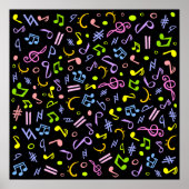 鮮やかなメモ ポスター (正面)