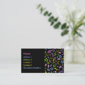 鮮やかなメモ 名刺 (スタンド正面)