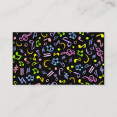 鮮やかなメモ 名刺 (裏面)