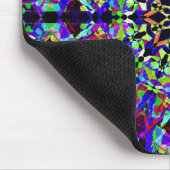 鮮やかなモザイク曼荼羅 マウスパッド (コーナー)