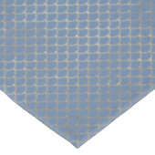 鮮やかなモダン金ゴールドブルーマーメイドはかりで測アイディア テーブルクロス (アングル)