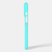 鮮やかなライトブルーのチェリー Case-Mate iPhoneケース (裏面 / 左)