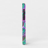 鮮やかなリーフパターンデザイン Case-Mate iPhoneケース (裏面/左)