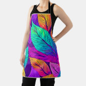 鮮やかなリーフパターン エプロン (インサイチュ)