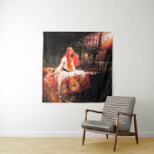 鮮やかなレトロ – ザレディーオブシャロット タペストリー (インサイチュ(横))