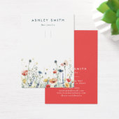 鮮やかなワイルドフラワーのキーチェーン ディスカード (デスク)