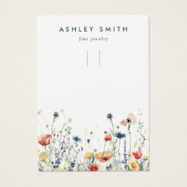 鮮やかなワイルドフラワーのキーチェーン ディスカード