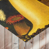 鮮やかなヴィンテージシーライフアネモネスとコーラルオンブラック 薄葉紙