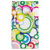 鮮やかな円のロット スモールペーパーバッグ (正面)