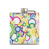 鮮やかな円のロット フラスク (裏面)