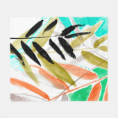 鮮やかな前線II フリースブランケット (正面(横))