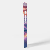 鮮やかな反射波を持つ海の夕日 Case-Mate iPhoneケース (裏面 / 左)