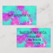 鮮やかな名刺 名刺 (正面/裏面)