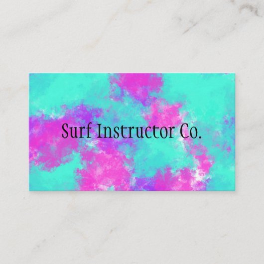 鮮やかな名刺 名刺 (正面)