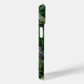 鮮やかな夏の庭の花の模様の背景 Case-Mate iPhoneケース (裏面 / 右)