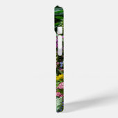 鮮やかな夏の庭の花の模様の背景 Case-Mate iPhoneケース (裏面 / 左)