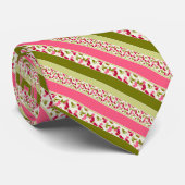 鮮やかな夏ストライプ色の数々の模様 ネクタイ (ロール)