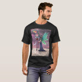 鮮やかな夢の幻想の妖精のドラゴンTシャツ Tシャツ (正面フル)