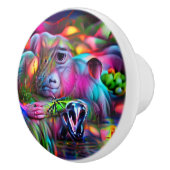 鮮やかな夢の風景：アグリゾフォビア セラミックノブ (右)