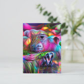 鮮やかな夢の風景：アグリゾフォビア ポストカード (スタンド正面)