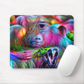 鮮やかな夢の風景:アグリゾフォビア マウスパッド (マウス)