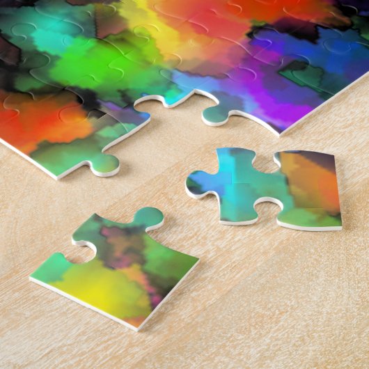 鮮やかな夢 ジグソーパズル (側面)