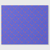 鮮やかな宇宙星空のギフトラップ ラッピングペーパー (フラット)