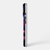 鮮やかな宇宙銀河 | カラフルな惑星 iPhone 16ケース (左側面)
