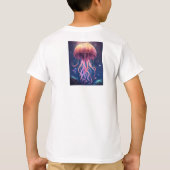 鮮やかな幻影、魅惑的なTシャツのデザイン» Tシャツ (裏面)