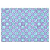 鮮やかな幾何学デザイン テーブルクロス (正面(横))