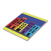 鮮やかな建物セラミックタイル タイル (側面)
