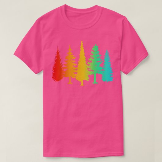 鮮やかな強烈な自然 Tシャツ (デザイン正面)