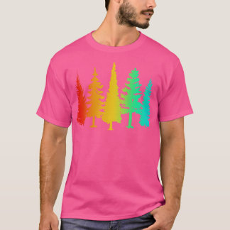 鮮やかな強烈な自然 Tシャツ