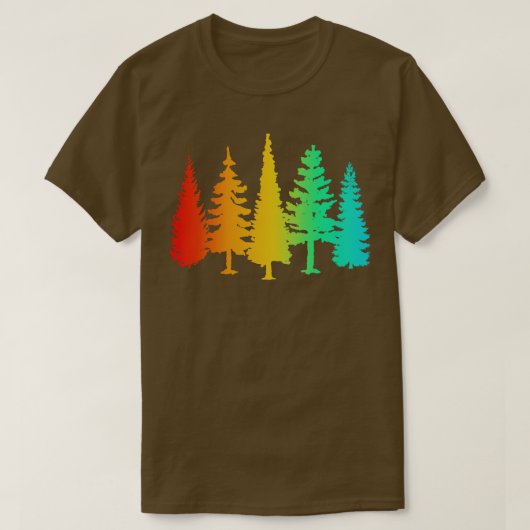 鮮やかな強烈な自然 Tシャツ (デザイン正面)