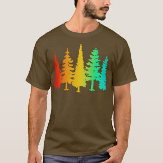 鮮やかな強烈な自然 Tシャツ