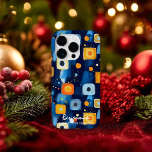 鮮やかな抽象幾何学スパイラル模様のスマートフォン Case-Mate iPhone 14 PROケース