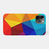 鮮やかな抽象幾何学フロー デザイン Case-Mate iPhoneケース (裏面(横))