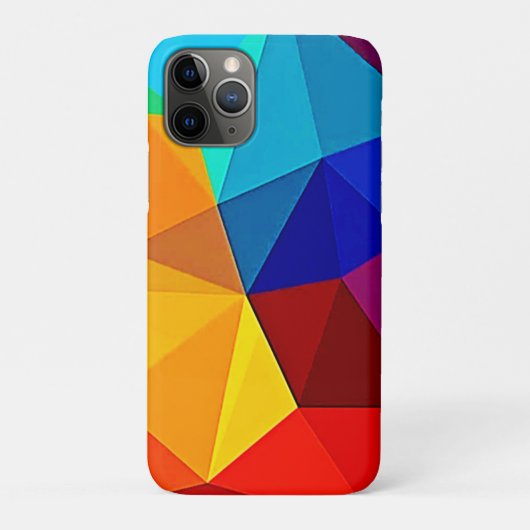 鮮やかな抽象幾何学フロー デザイン Case-Mate iPhoneケース (裏)