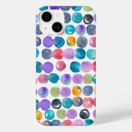 鮮やかな抽象水彩iPhoneケース Case-Mate iPhone 14ケース