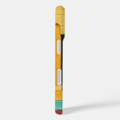 鮮やかな抽象的な風景 - 黄色のスパイラル Case-Mate iPhoneケース (裏面 / 右)