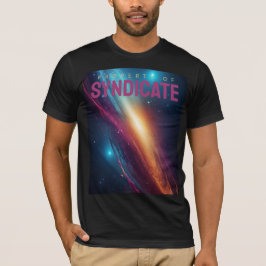 鮮やかな抽象的宇宙銀河スペース Tシャツ