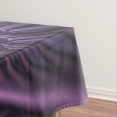 鮮やかな抽象芸術カッコいいピンクパープルフラクタルアートスパイラル テーブルクロス (インサイチュ)