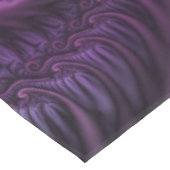 鮮やかな抽象芸術カッコいいピンクパープルフラクタルアートスパイラル テーブルクロス (アングル)