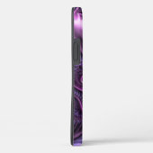 鮮やかな抽象芸術カッコいいピンクパープルフラクタルアートスパイラル Case-Mate iPhoneケース (裏面 / 右)