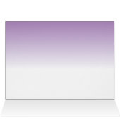 鮮やかな抽象芸術炎の赤と紫の誕生日カード (内部横(上))